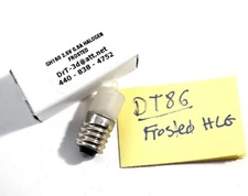 HALOGEN bulb 2.5V 0.8A screw base FROSTED for viewers Realist View-Master