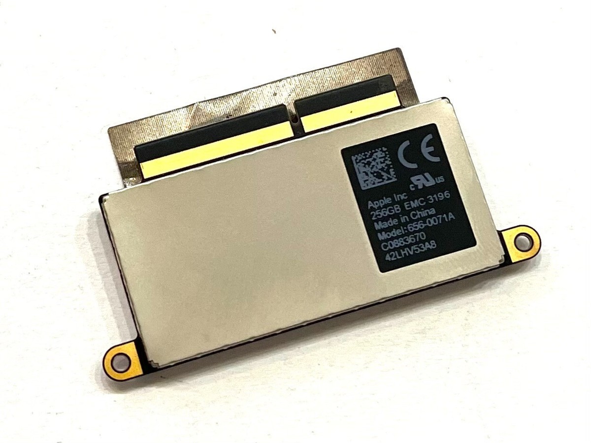 Apple MacBook Pro A1708 OEM 256GB 22+34 Pins SSD Solid State Drive