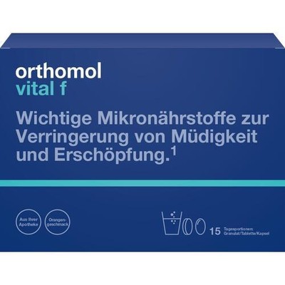 ORTHOMOL Vital F Granulat/Kap./Tabl.Kombip.15 Tage, 1 St PZN 01319637
