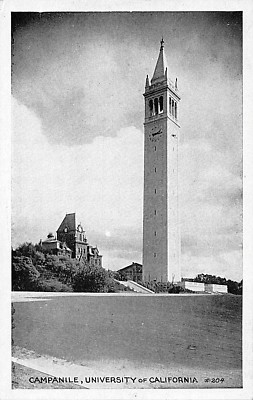 Berkeley Ca~Campanile Universität Von Kalifornien Postkarte