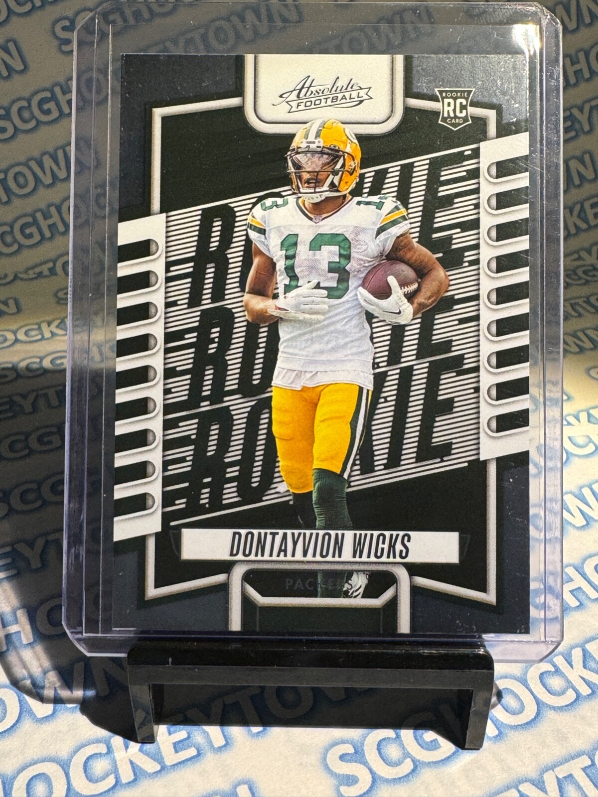 🔥 2023 Panini Absolute Football Rookie  #199 - Dontayvion Wicks - Packers