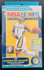 2019-20 Panini Hoops Premium Stock Basketball Hanger Box Ja Morant? Zion Rookie?