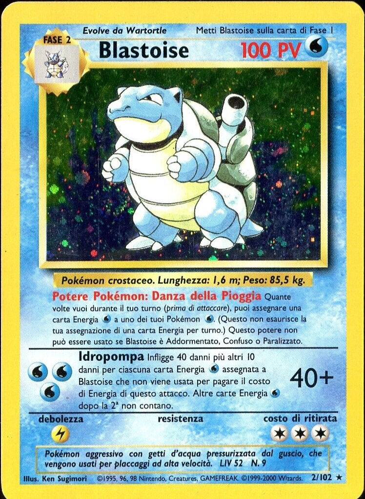 Blastoise Foil Celebrações Pokémon Carta Em Português 2/102, Magalu  Empresas