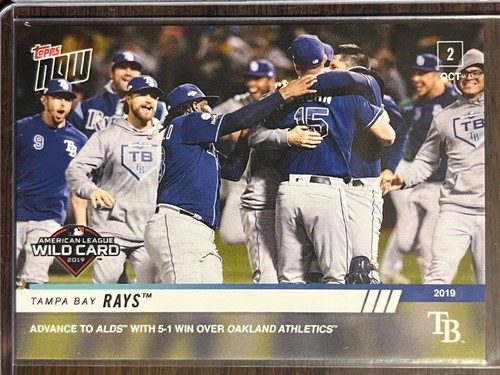 2019 Topps Now 944 TAMPA BAY RAYS™