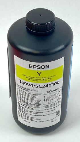 Epson T49V4 SC24Y100 Yellow UltraChrome UV Ink 1L for Epson SureColor V7000 - 第 2/3 張圖片