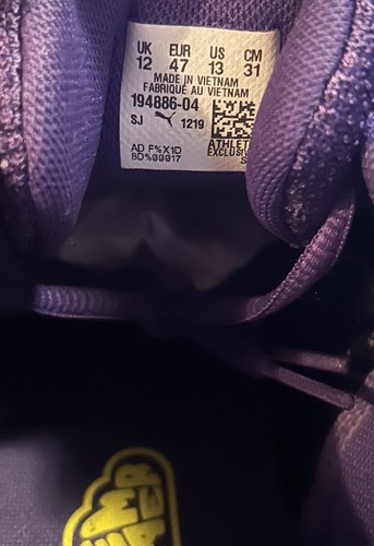 Size 13 - PUMA J. Cole x RS-Dreamer Purple Heart - Picture 10 of 10