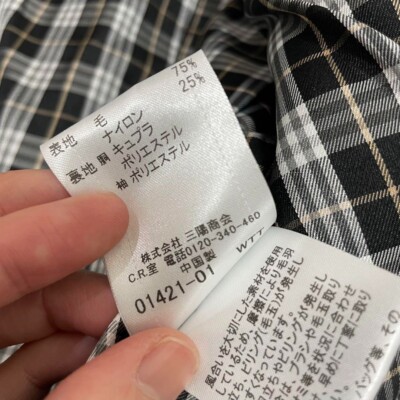 BURBERRY BLUE LABEL ピーコート 38 BURBERRY BLUE LABEL 「BURBERRY LABEL」 ピーコート 38