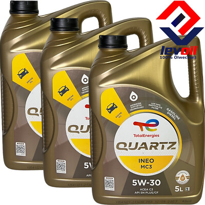 3x5 Liter TOTAL Quartz Ineo MC3 5W-30 Motoröl 5W30 C3 BMW LL-04 MB 229.52 Hundai