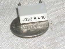 10 CDE EMI NOISE LINE FILTER POLYESTER PLASTIC FILM CAPACITOR .033UF 33NF 400V