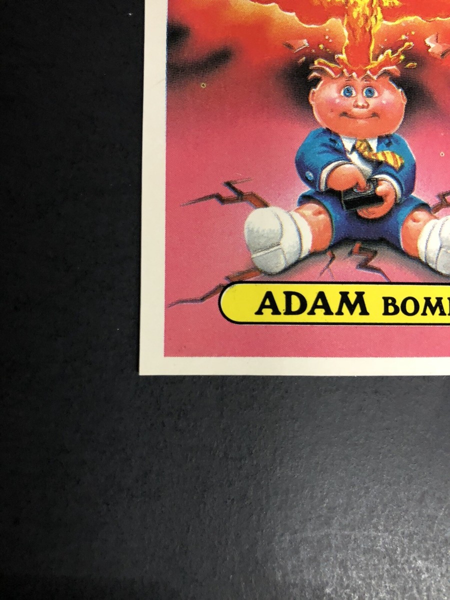 GARBAGE PAIL KIDS - ADAM BOMB COACH JK