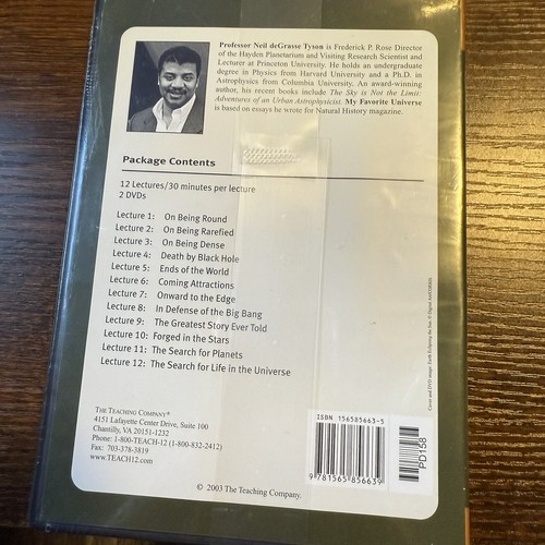 The Great Courses 'My Favorite Universe' 2 DVDs & Book-NEW - Picture 4 of 6