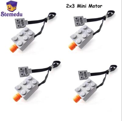 2x3 Micro Mini Motor 43362c01 2986 Tech MOC Customized Parts Compatible lagoeds