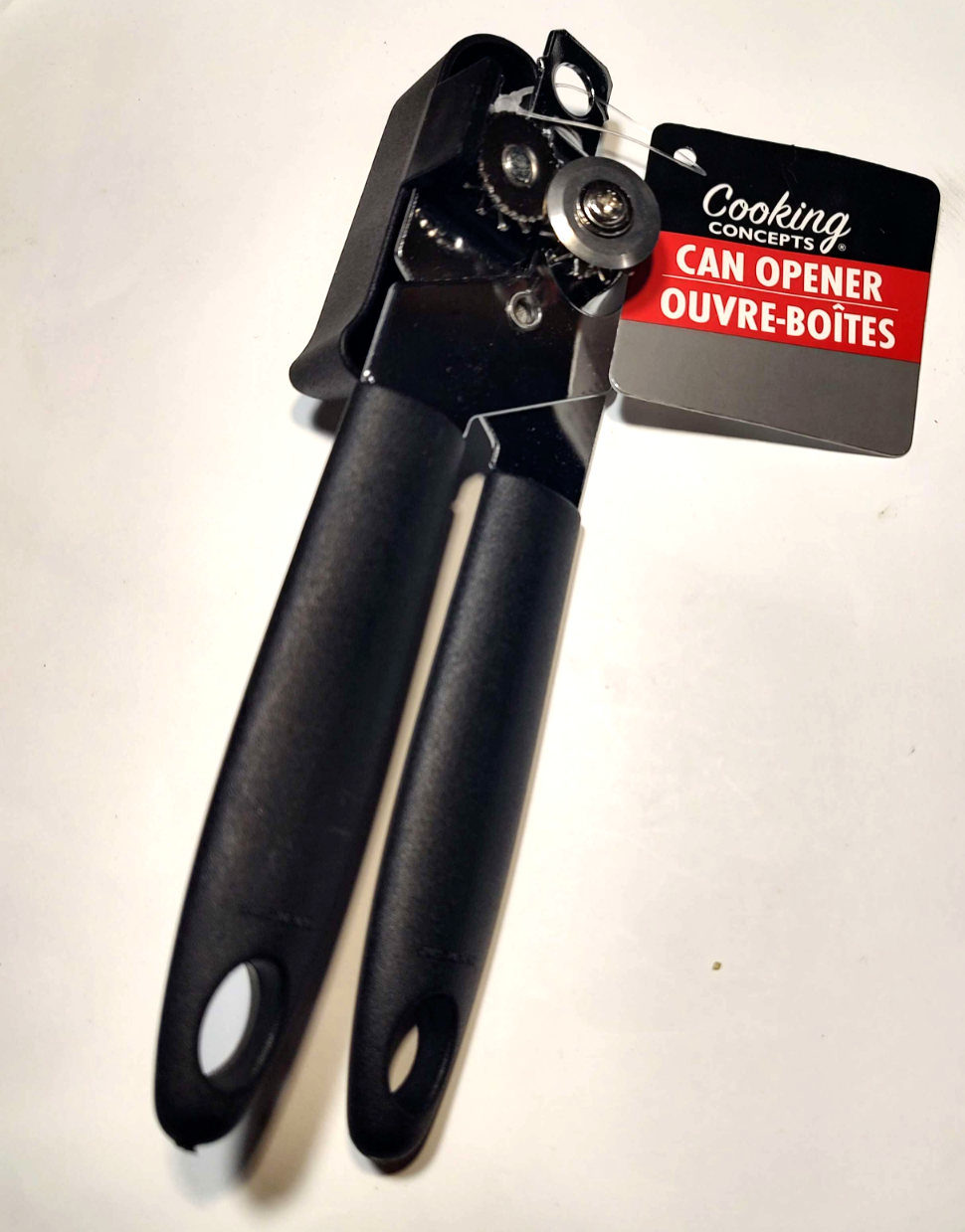 Cooking Concepts Black Plastic Grip Can Openers