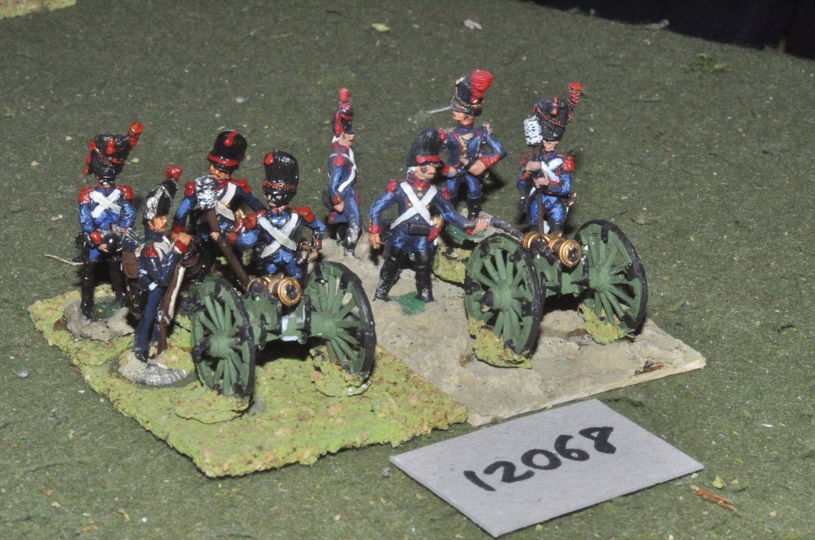 25mm napoleonic french - artillery 2 guns crews - art (12068) 25mm napoleonic french - artillery 2 guns crews - art (12068)