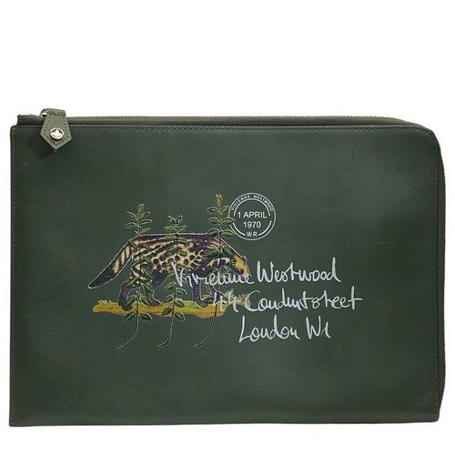 Vivienne Westwood Civet Clutch Bag Second Bag Clutch Pochette L Zipper