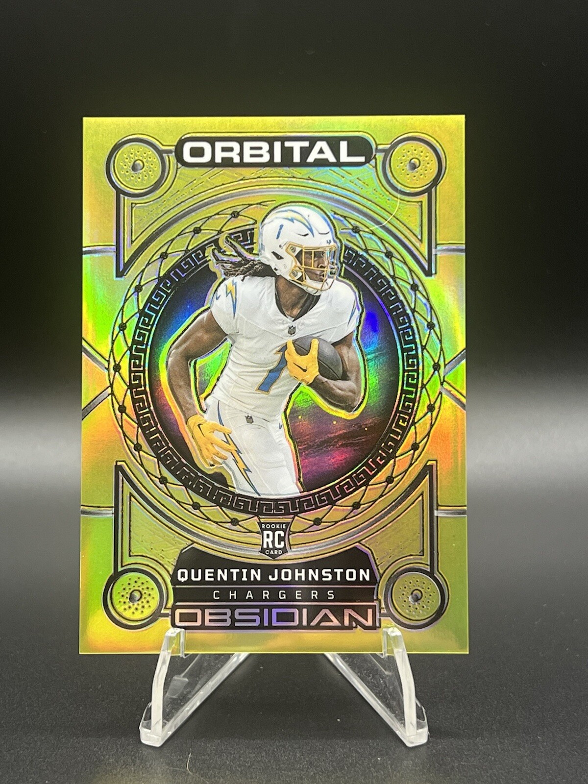 2023 Obsidian Orbital QUENTIN JOHNSTON RC Gold Flood Jersey Match 1/10