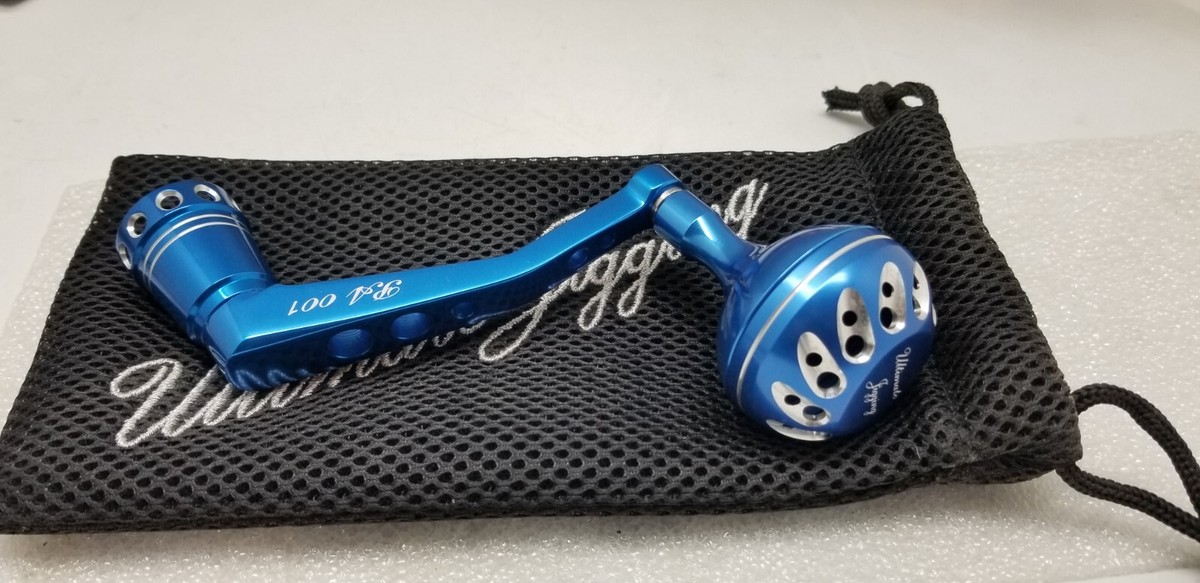 SALTIGA BLUE FIN 84 グリップ固着 UJ ARM PA001D W/PRK45 knob for Daiwa Saltiga Z4500~8500 reel