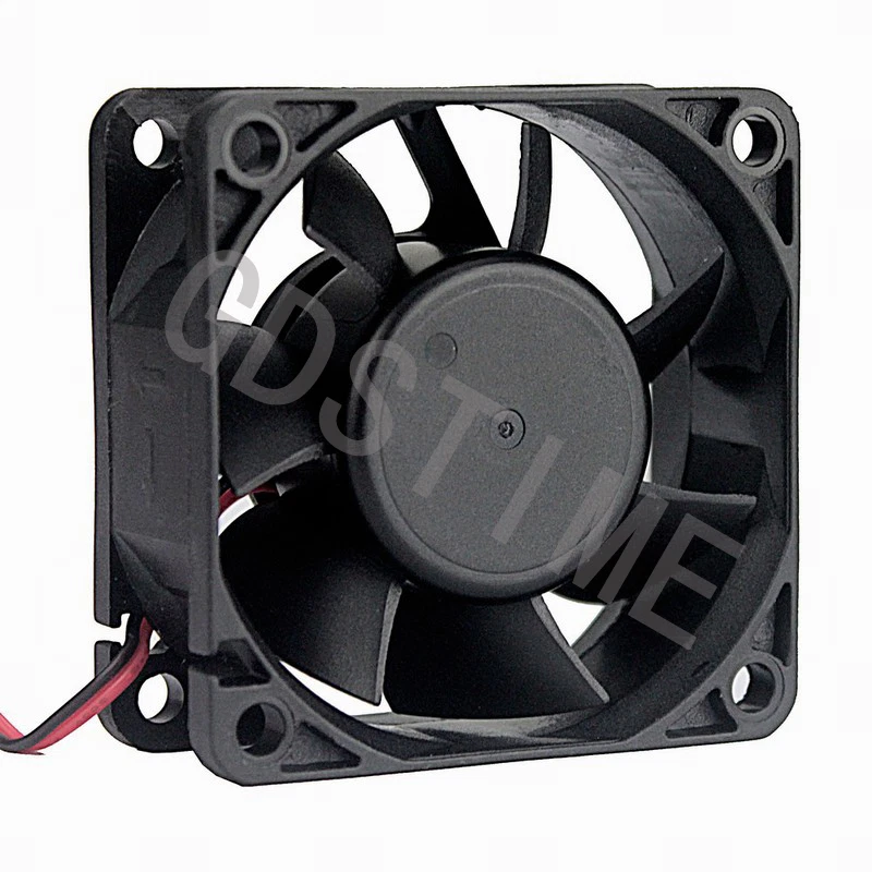 1PC 2-PIN Double Ball Bearing Brushless Cooling Fan DC 24V 0.1A 6CM 60x60x25MM - Image 3 of 4