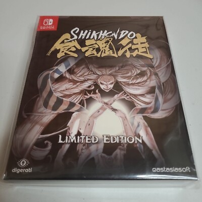 Shikhondo Soul Eater New Sealed Limited Edition Nintendo Switch CIB Numbered EAS