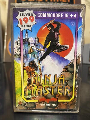 Commodore 16 C16 Plus 4 Ninja Master Firebird 80 s Retro Vintage