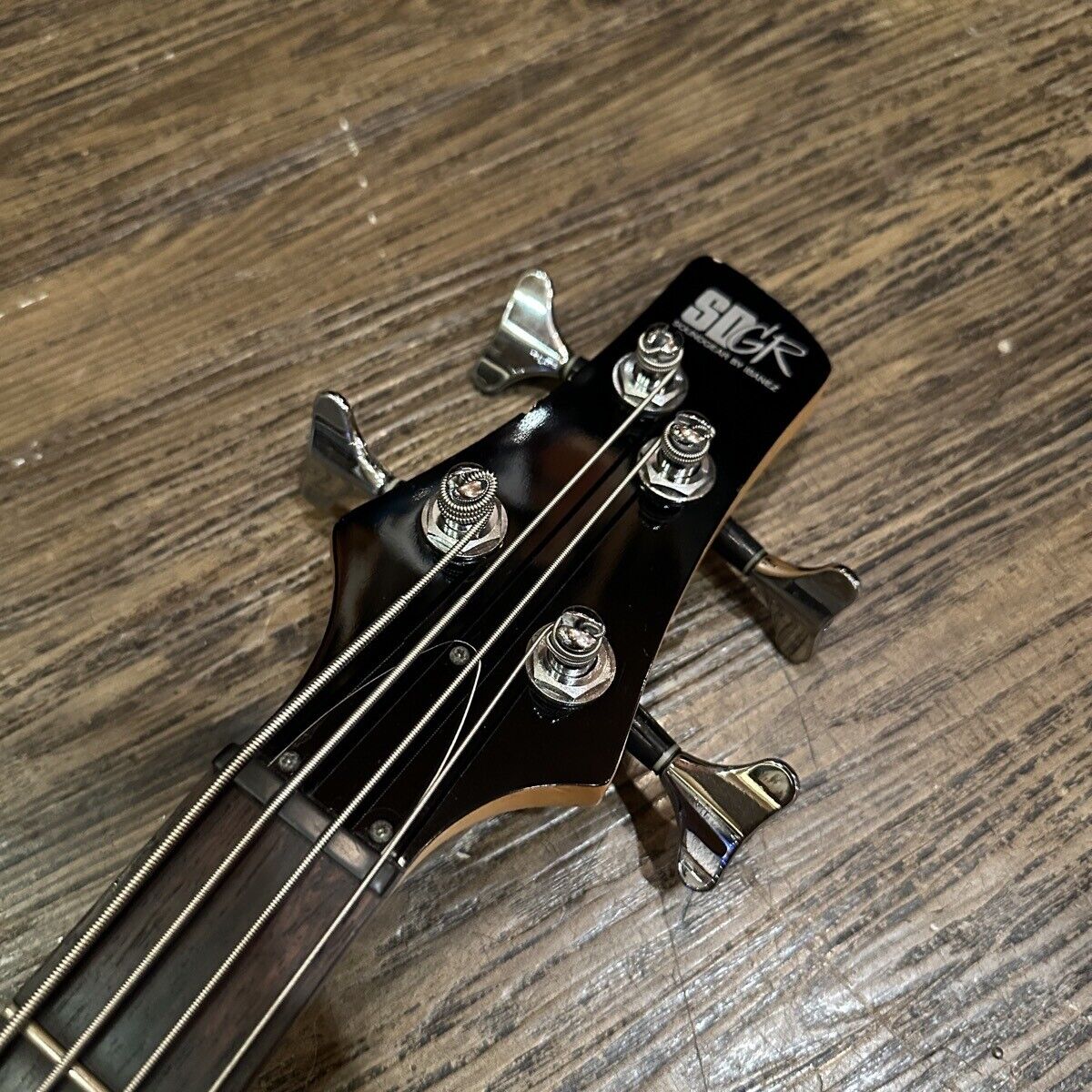 Electric Bass Guitar Ibanez SR-370 SDGR Dark Violet Made in Electric Bass Guitar Ibanez SR-370 SDGR Dark Violet Made in