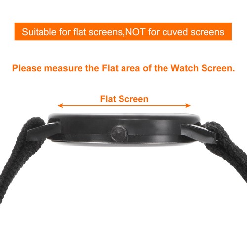 5pcs Watch Glass Screen Protectors 40mm HD High Definition TPU Waterproof Film - Zdjęcie 8 z 8