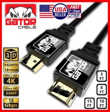 4K HDMI Cable 2.0 UHD Ultra High Speed 2160P HDR 60Hz 18Gbps Dolby HDCP HDTV HD