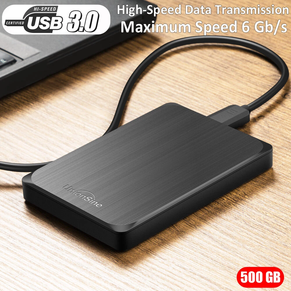 EXTERNAL HARD DRIVE USB 3.0 2.5" PORTABLE STORAGE GAMES PS4 XBOX 500GB | eBay