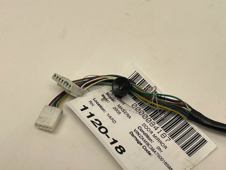 Espejo retrovisor Maserati Coupe GT 2005-2007 distancia lateral del pasajero derecho OEM Foto 4 de 4