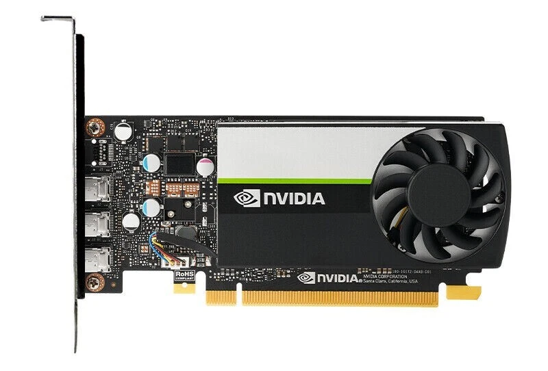 NVIDIA Quadro T400 2GB GDDR6 Graphics card with mDP DVI VGA HDMI