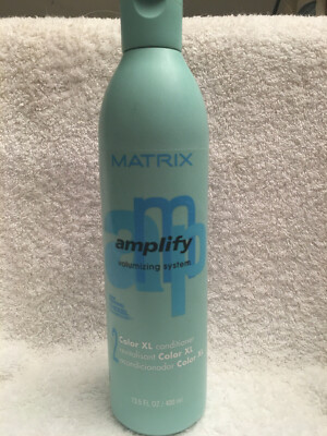 Matrix AMP Amplify Volumizing System 2 Color XL Conditioner, 13.5 fl oz./400 mL