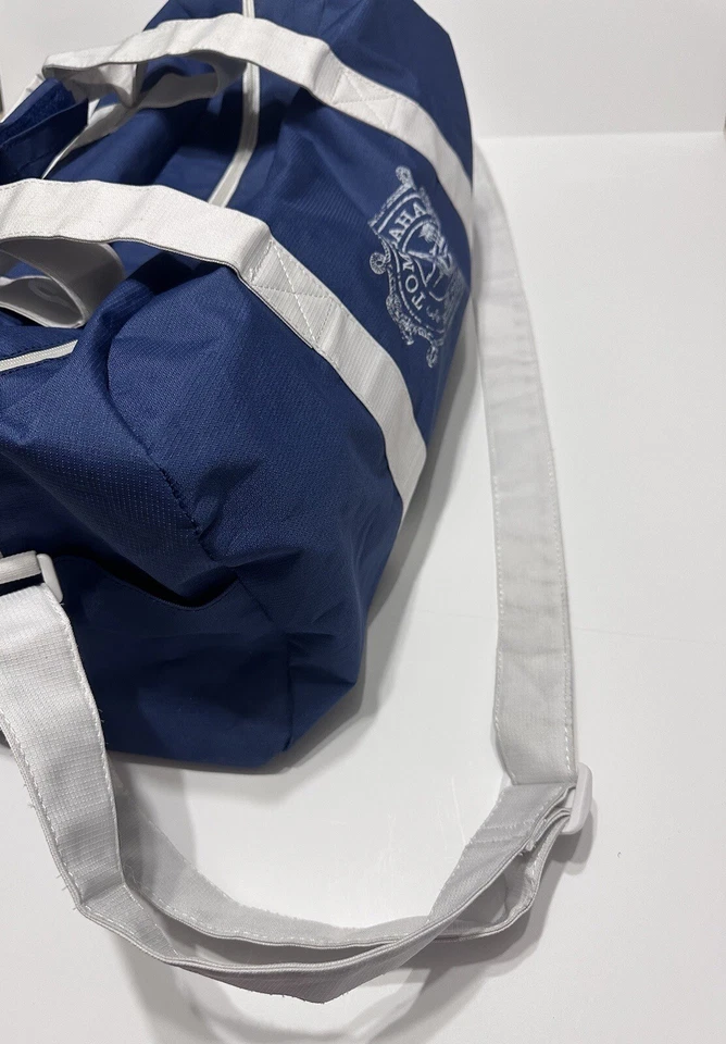 Bolso de fin de semana de lona azul Tommy Bahama St Barts de colección Foto 4 de 4