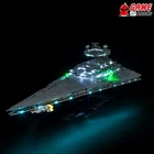 LED Light Kit for Star Destroyer - Compatible with LEGO® 75252 Set (Remote)