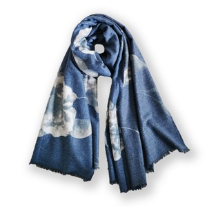 floral cashmere scarf
