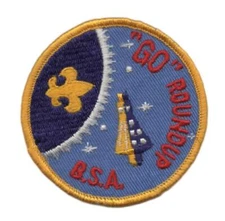 GO Roundup BSA BSA Patch  YL Bdr. [VA-3752]