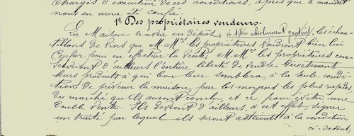 Vers 1890 Auch Gers création de la maison de négoce en vins P.CANTELOUP et Cie - Photo 2 sur 5