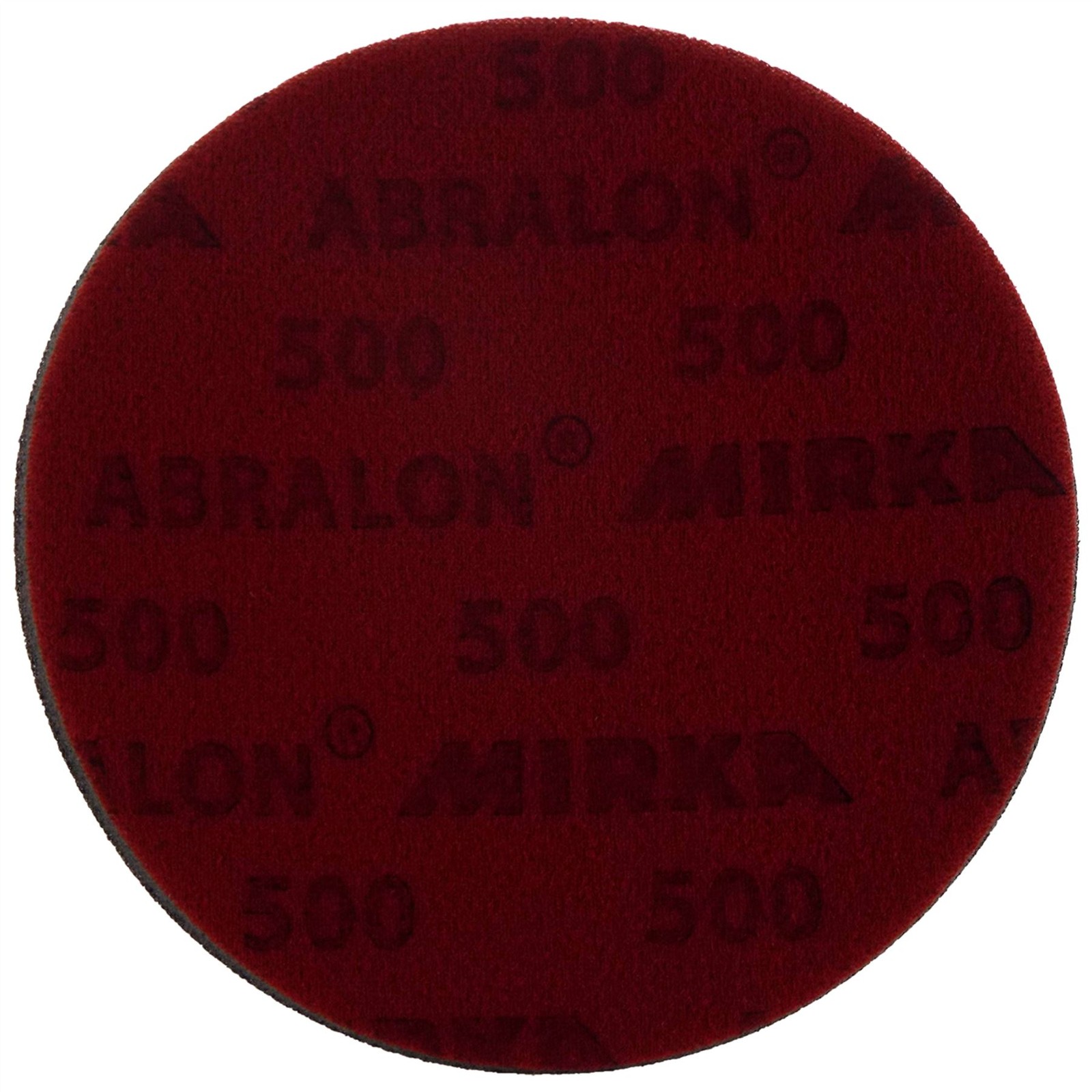Mirka Abralon 150mm 6"" P500 Grit 1x HookNLoop Foam Fine Finishing Discs Pad