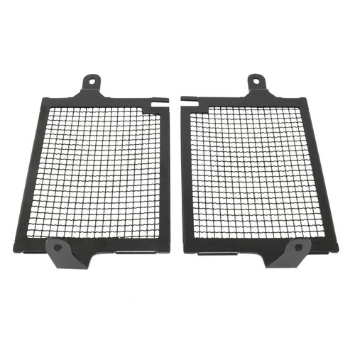 Nero protezione radiatore acqua griglia retina per BMW R1250GS LC ADV 2018-2021 - Picture 4 of 6