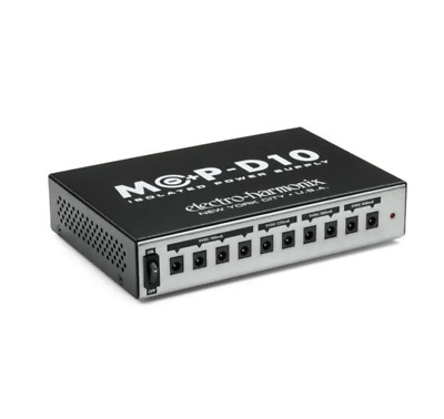 Electro Harmonix MOP-D10 Isolated Guitar Effects Pedalboard Power Supply. New!