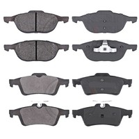 Kit BremsbeläGe Vorder- Und Hinterachse FüR Ford Focus C-MAX (DM2)