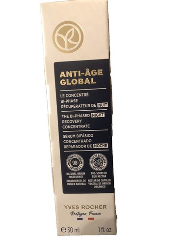Sérum Visage Nuit Yves Rocher Elixir Botanique Récupérateur - Neuf - Atténuateur De Rides