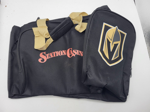 VTG Y2K Las Vegas Golden Knights Station Casino Duffle Bag NHL Team