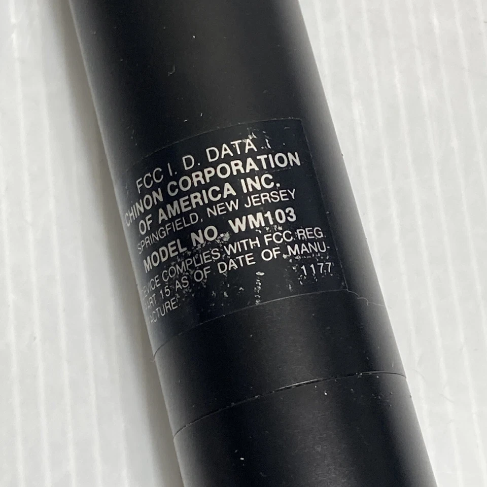 Chinon Wireless Microphone WM-103 FM49.890MHz - Image 2 of 4