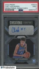 2022 Prizm Sensational Signatures Chet Holmgren RC Rookie AUTO PSA 9