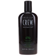 Image of American Crew 3-in-1 Tea Tree Shampoo Conditioner and Body Wash 8.4 oz