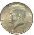 1964 50C Silver Kennedy Half Dollar U.S. Silver Coin