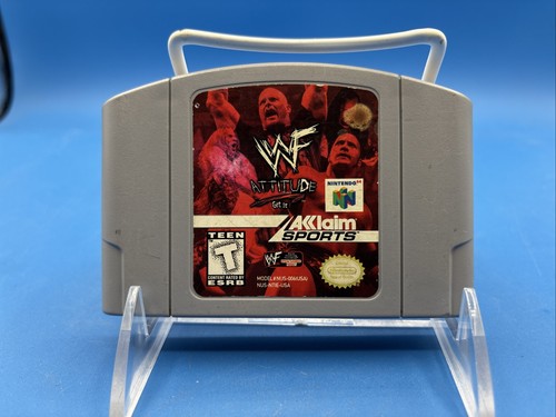 Wwf / Wwe Attitude: Get It - Nintendo 64 Acclaim Sports Tested