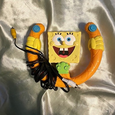 Nickelodeon SpongeBob SquarePants PS2 Wired Controller Yellow/Orange