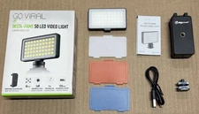 Digipower - Insta-Fame Dimmable 50 LED w/ 3 Light Diffusers and Phone Mount