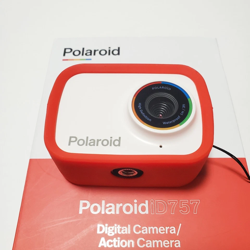 Polaroid iD757 Lifestyle Sport Action HD Recording Waterproof Camera Red - Image 2 of 4